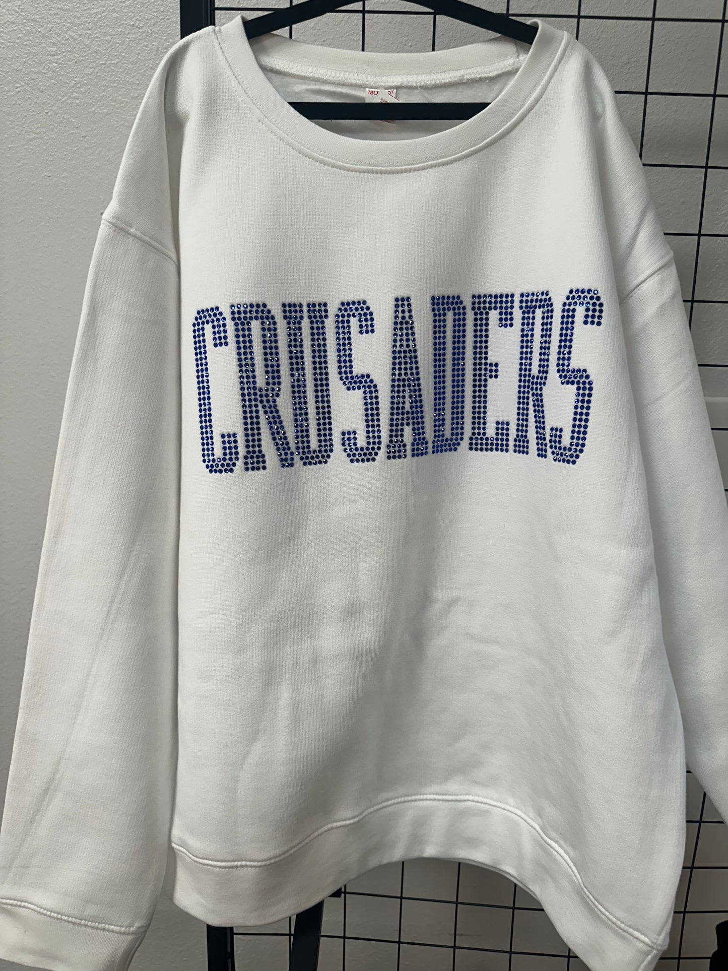 Crusaders youth rhinestone sweatshirt