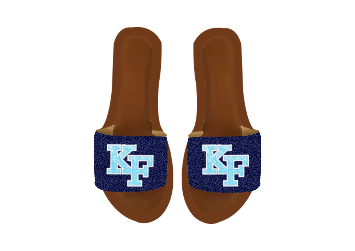 Ladies beaded sandals
