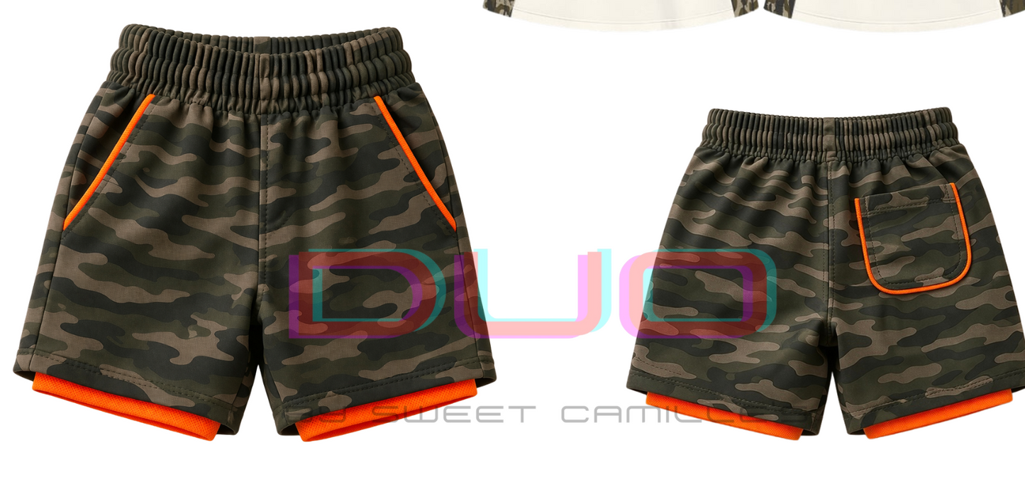 Camo hydro liner shorts pre-order