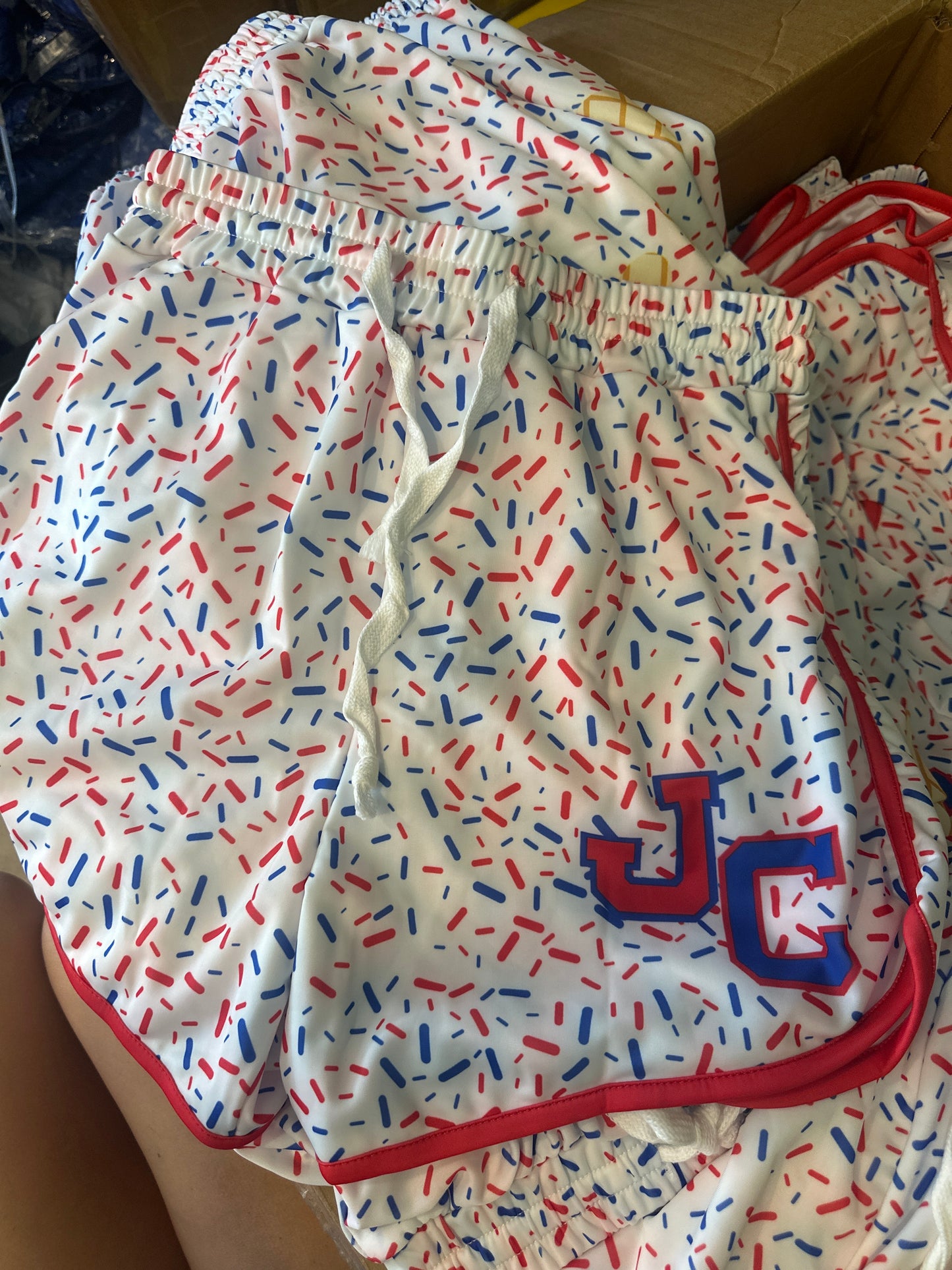 JC girls / adult shorts - size up