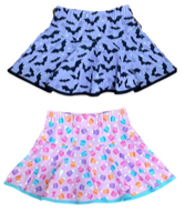 Bats / Candy Corn SKORT in stock