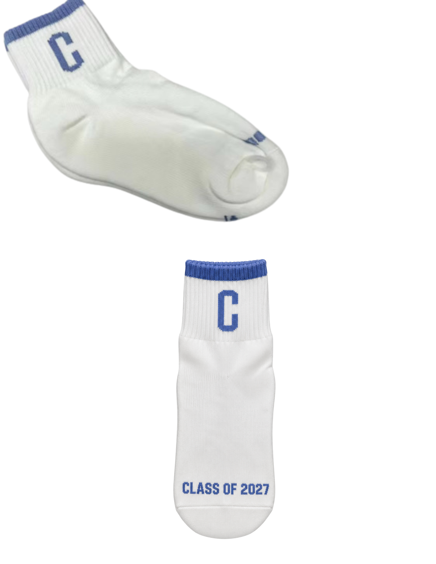 C Senior class of 2027 socks