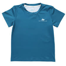 Southbound logo T Moroccan blue