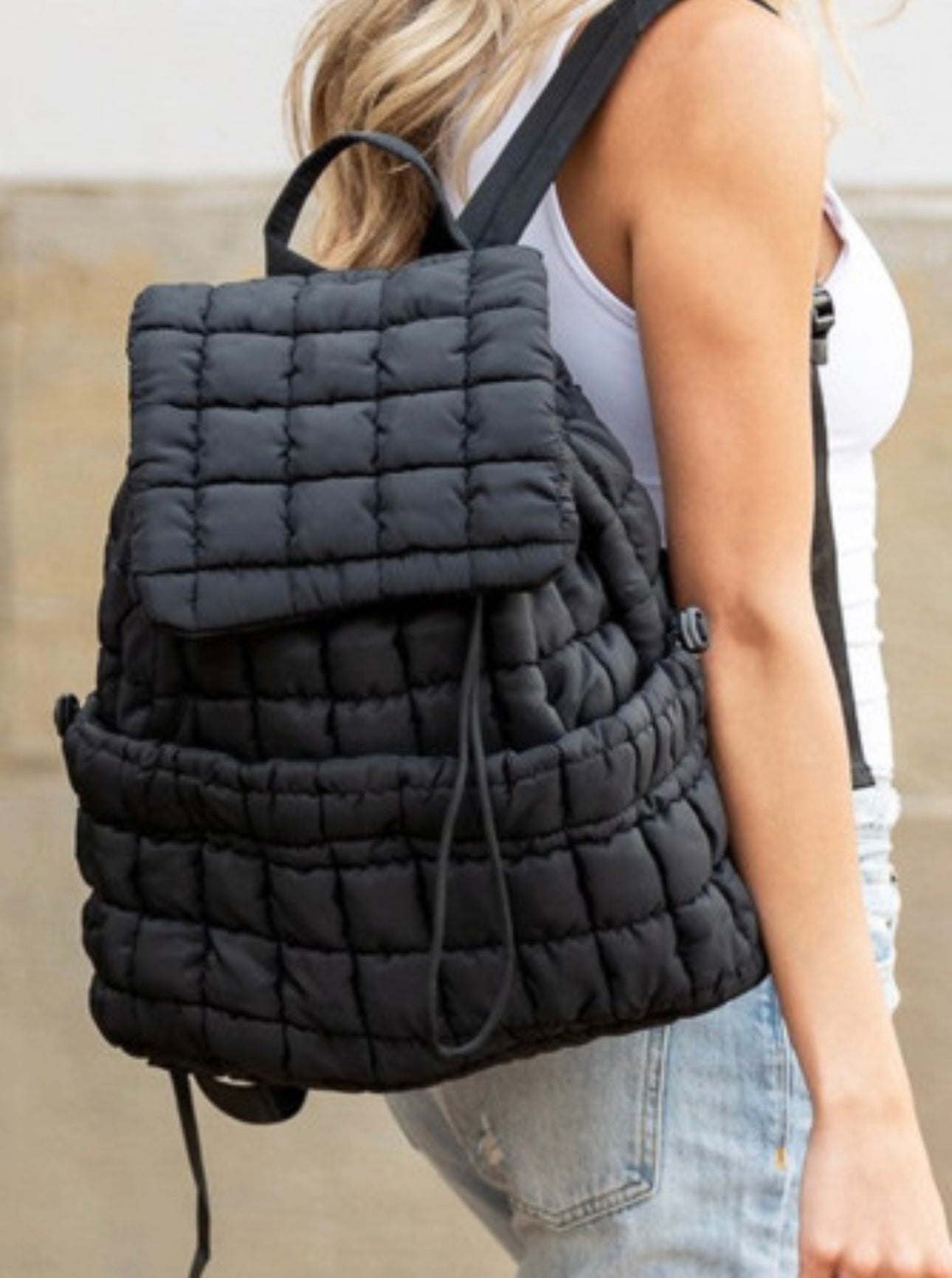 Black backpack