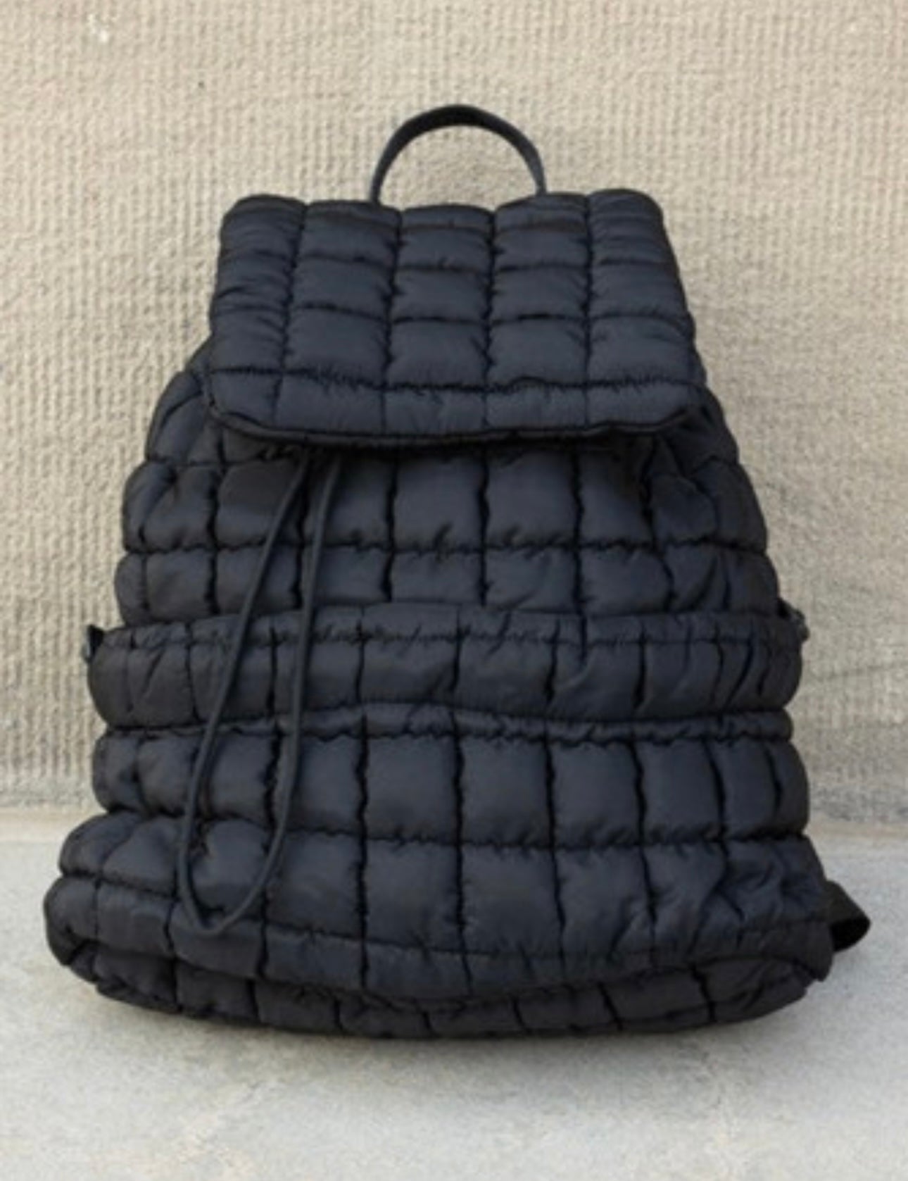 Black backpack