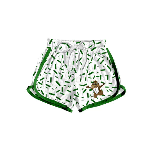 Chipmunk shorts pre-order 5-6 weeks (size up for more room) drawstring waist