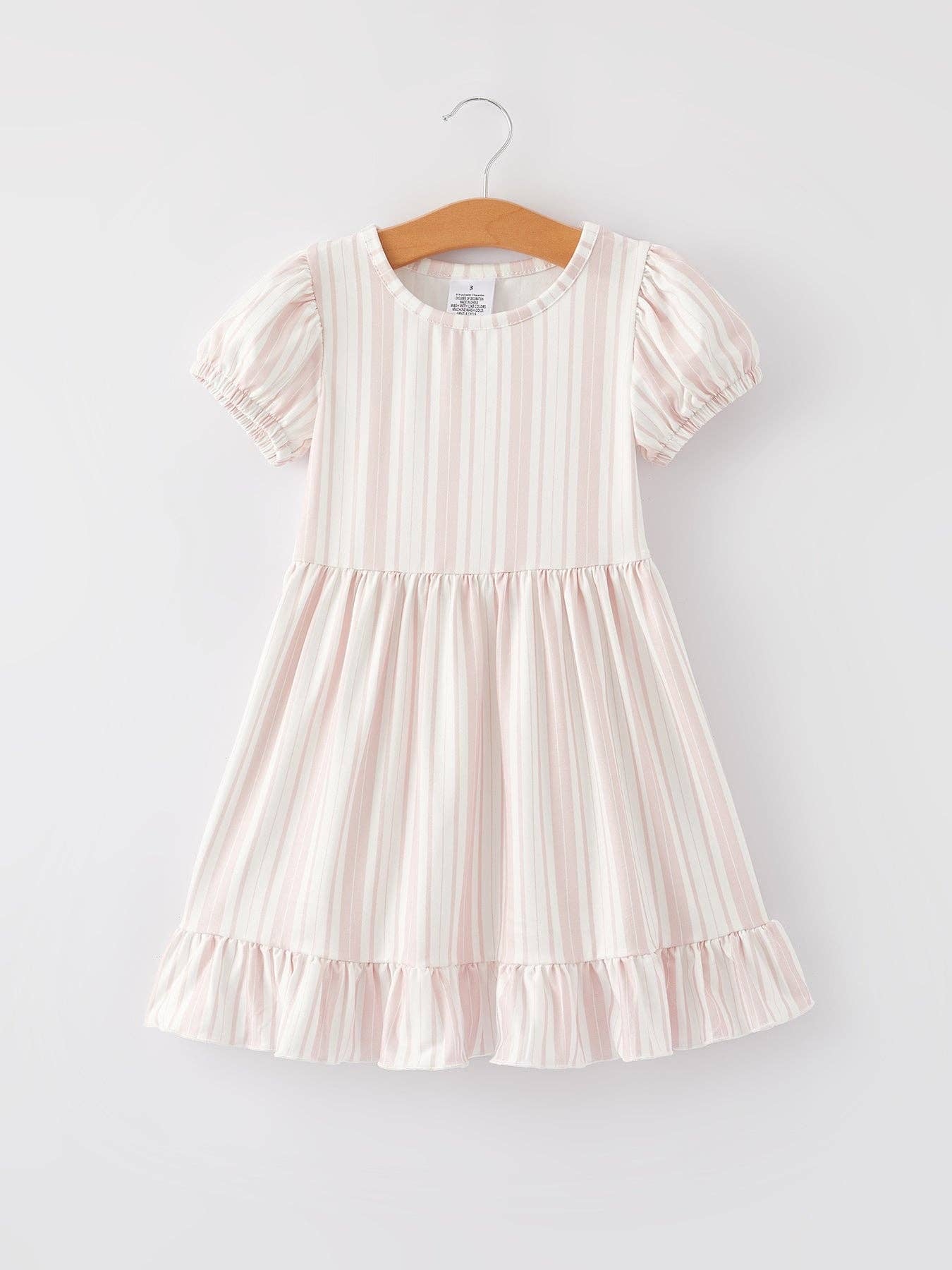 Soft stripes dress