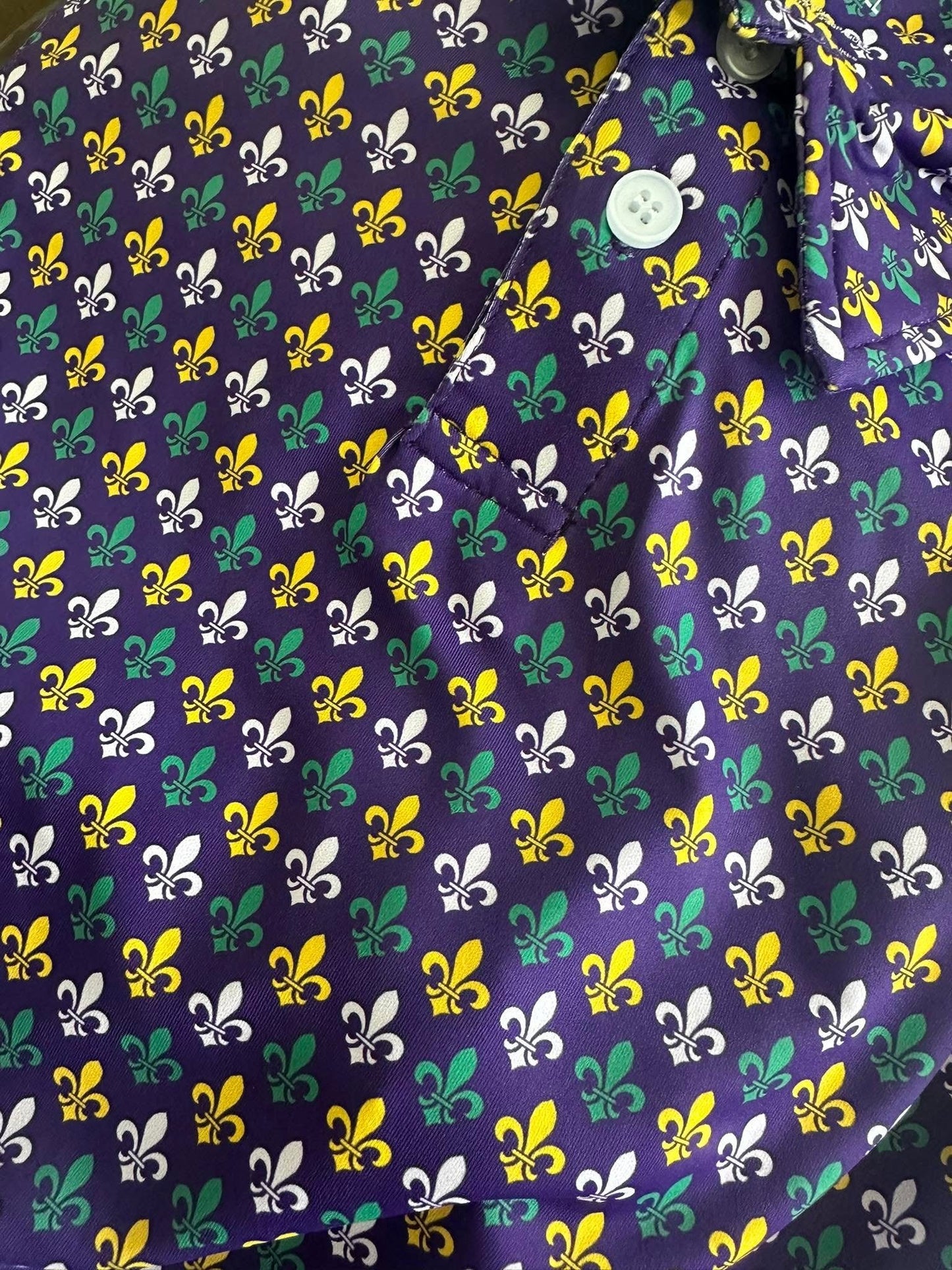 Fleur-de-lis Mardi Gras