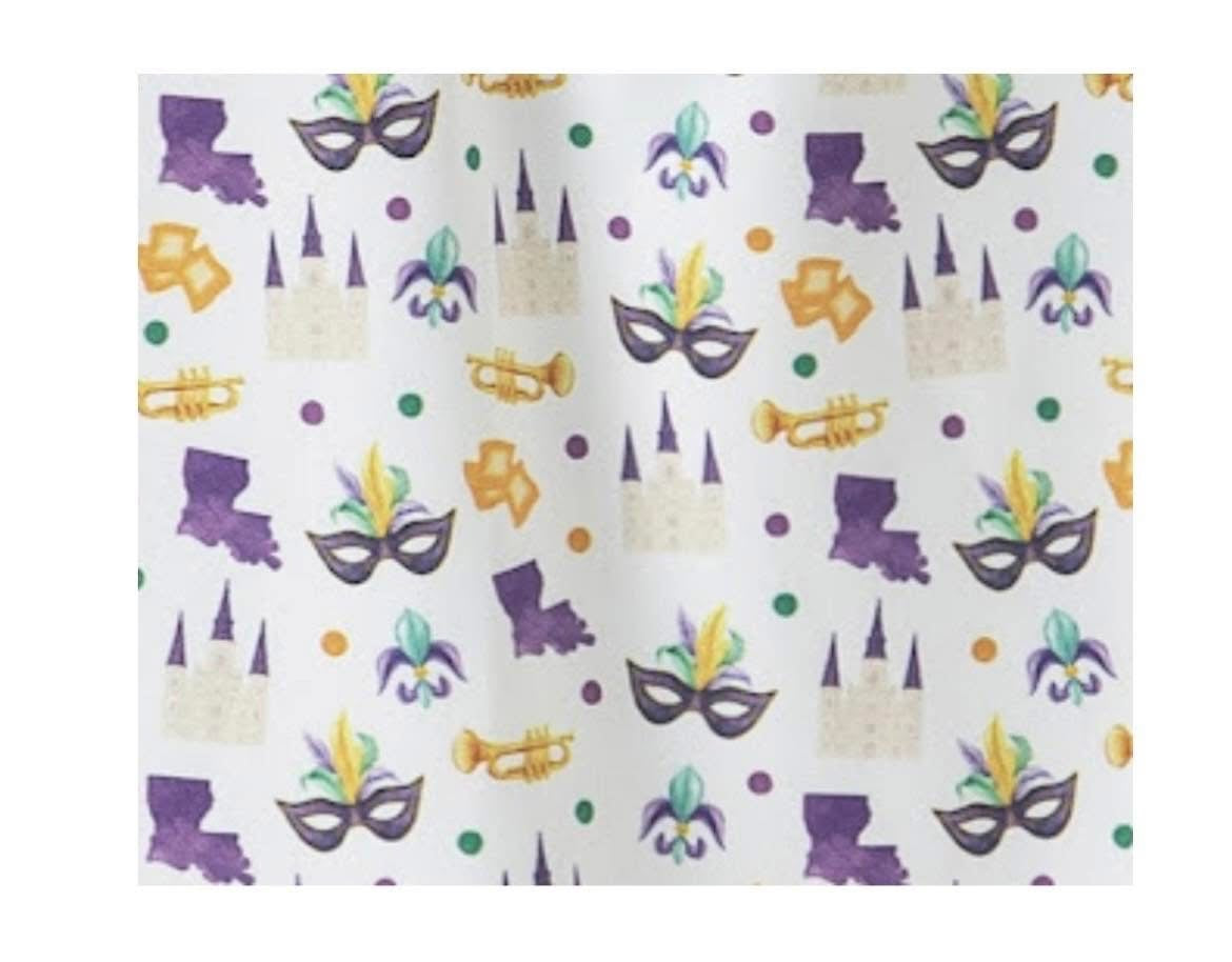 Mardi Gras white