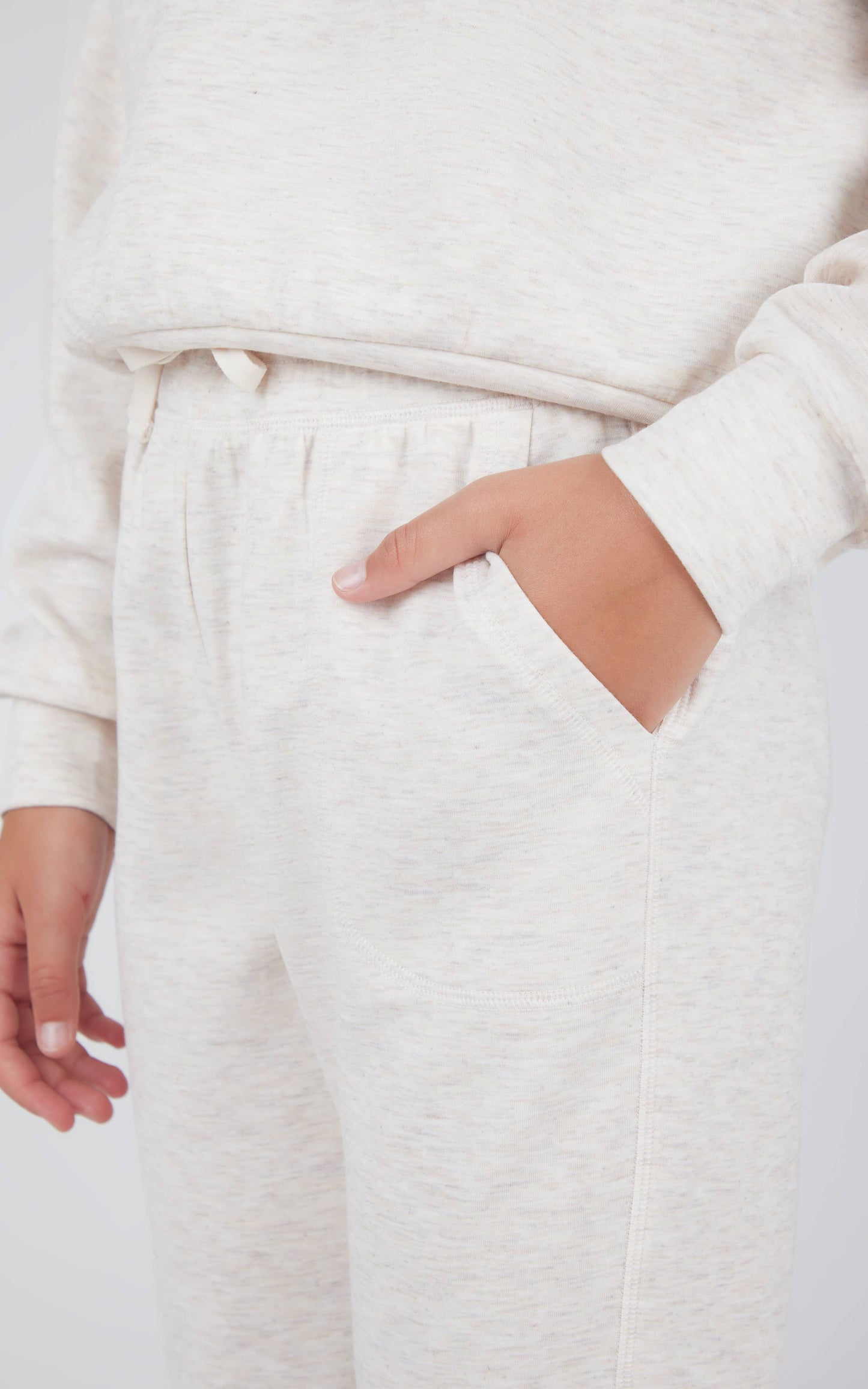 Girls Pullover Hoodie and Jogger Set