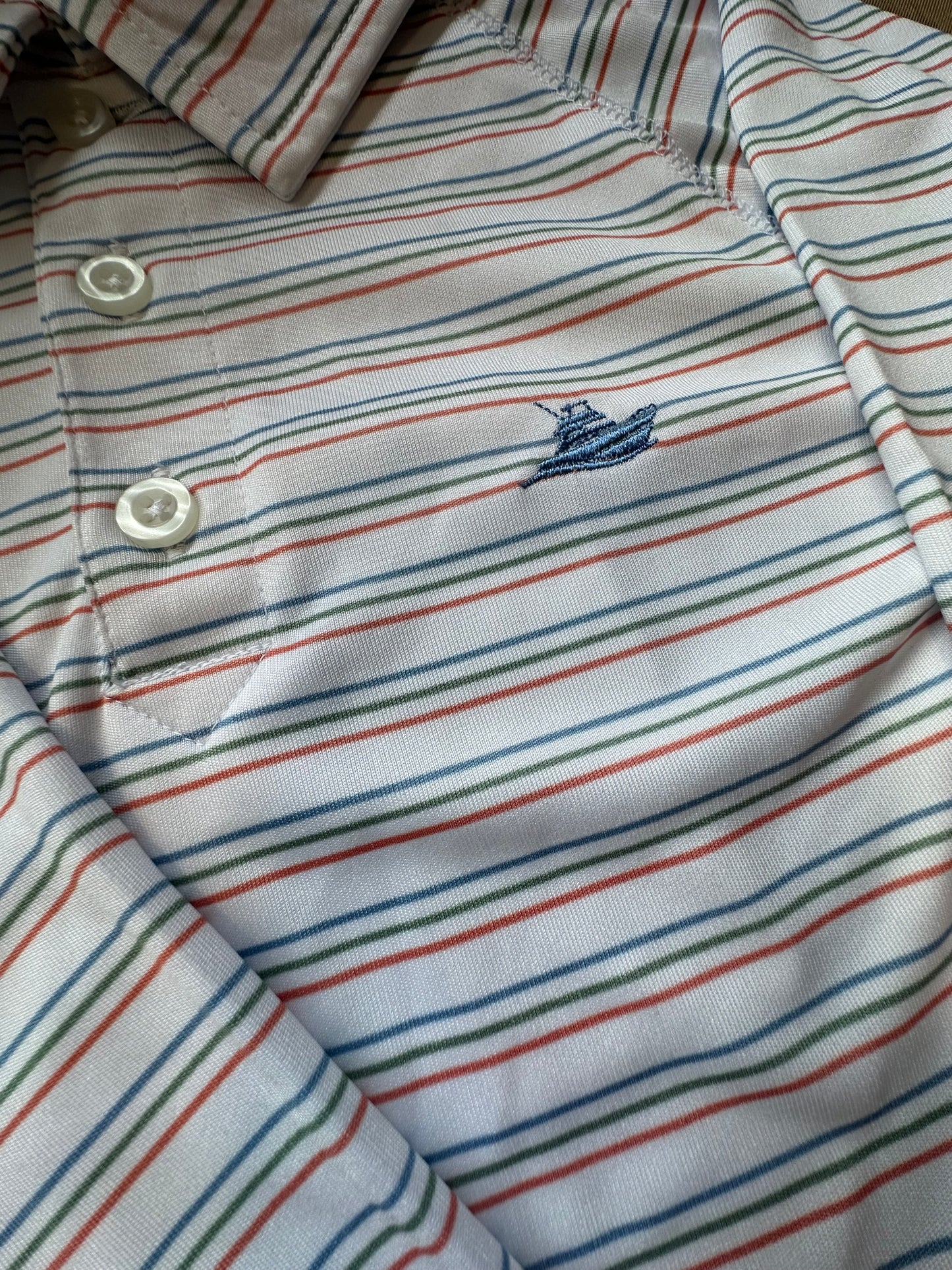 Southbound performance 3/4 sleeve polo
