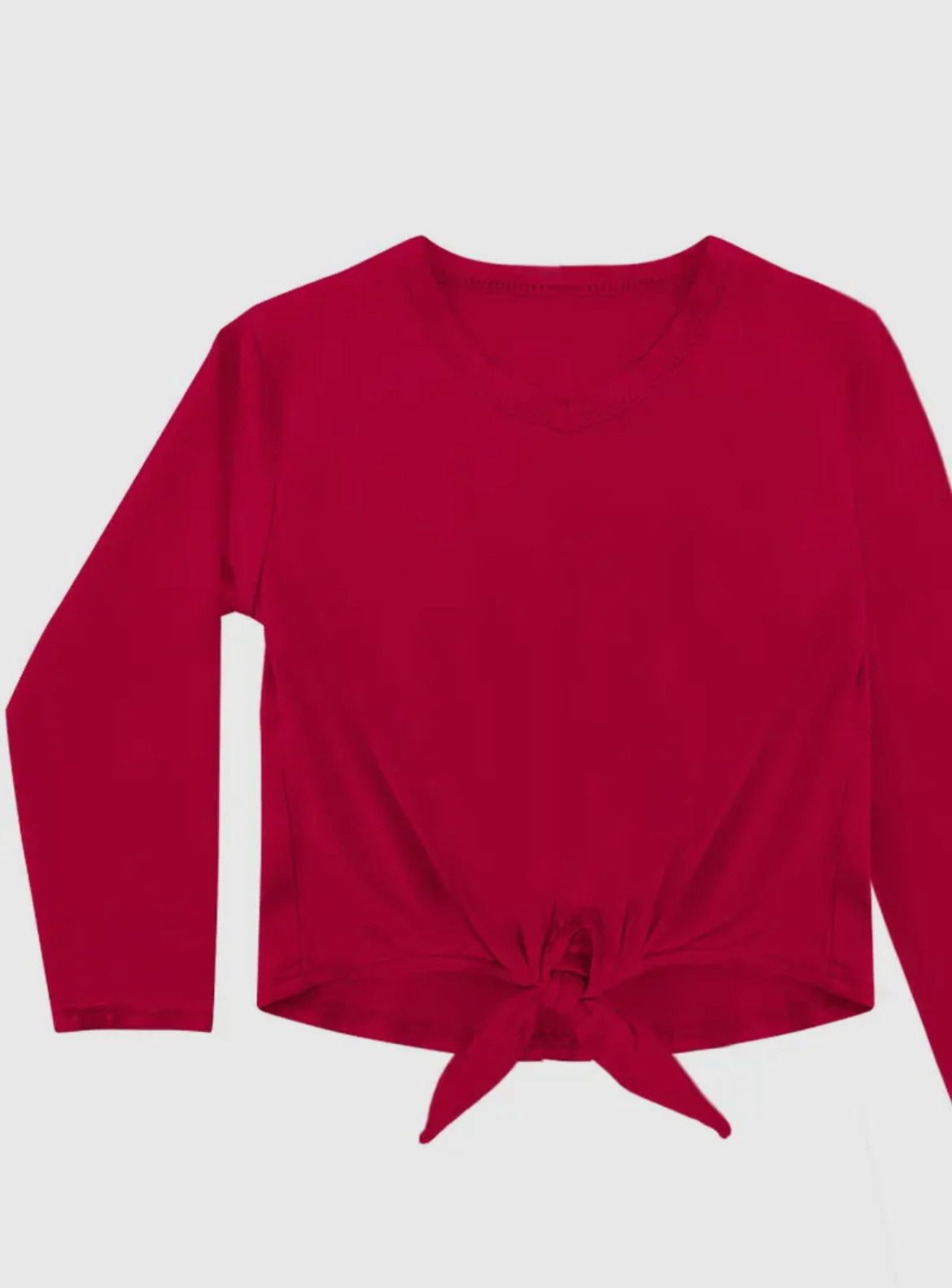 Red tie front  - cutie patootie