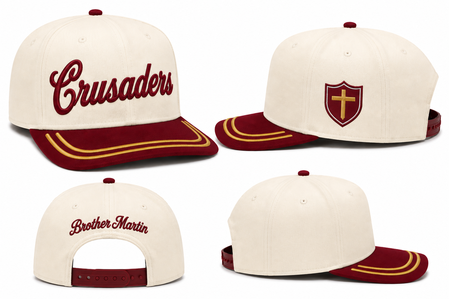 Crusaders shield hat