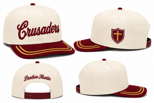 Brother Martin Crusaders shield hat