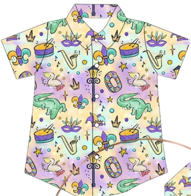 Mardi Party Skort / Polo