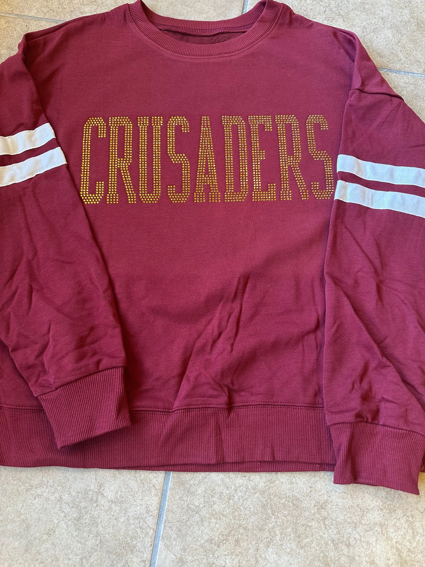 Crusaders varsity sweatshirt