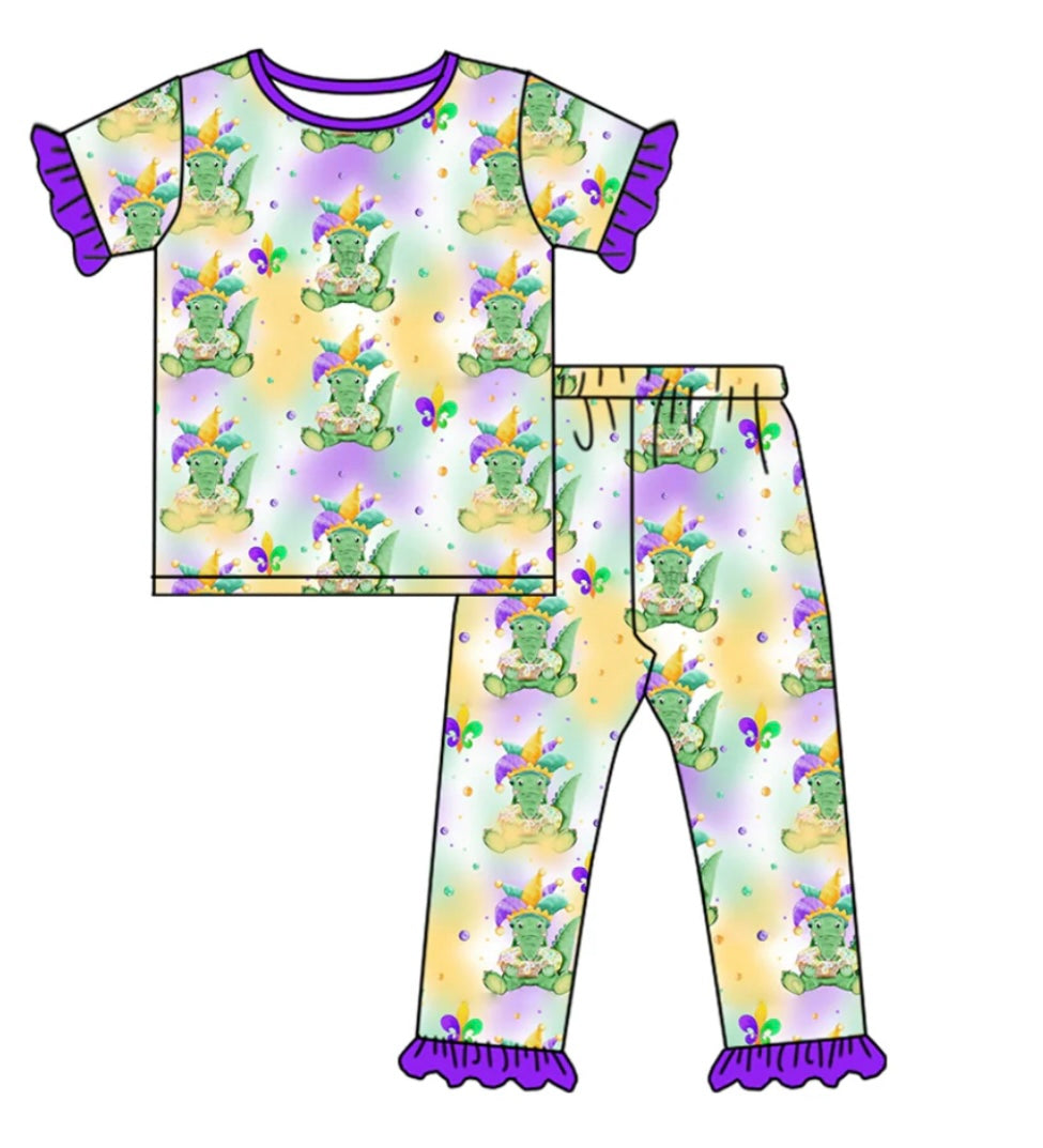 Alligator 2 piece PJs