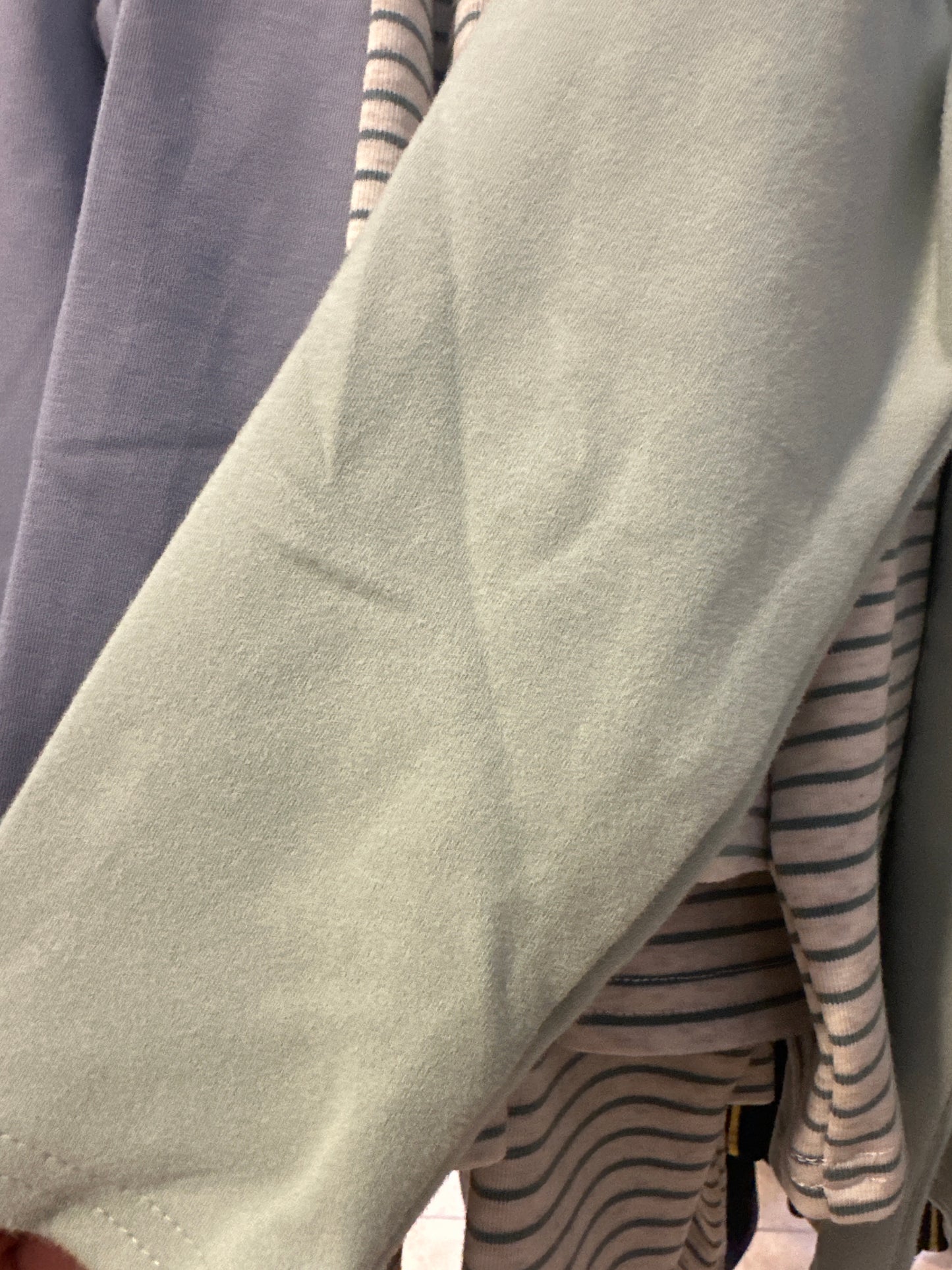 Millie Jay quarter zip sweater green or blue