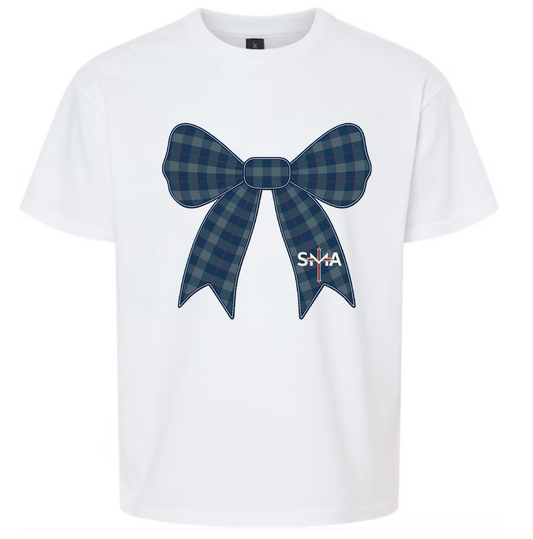 SMA Bow - cotton t-shirt / onesie