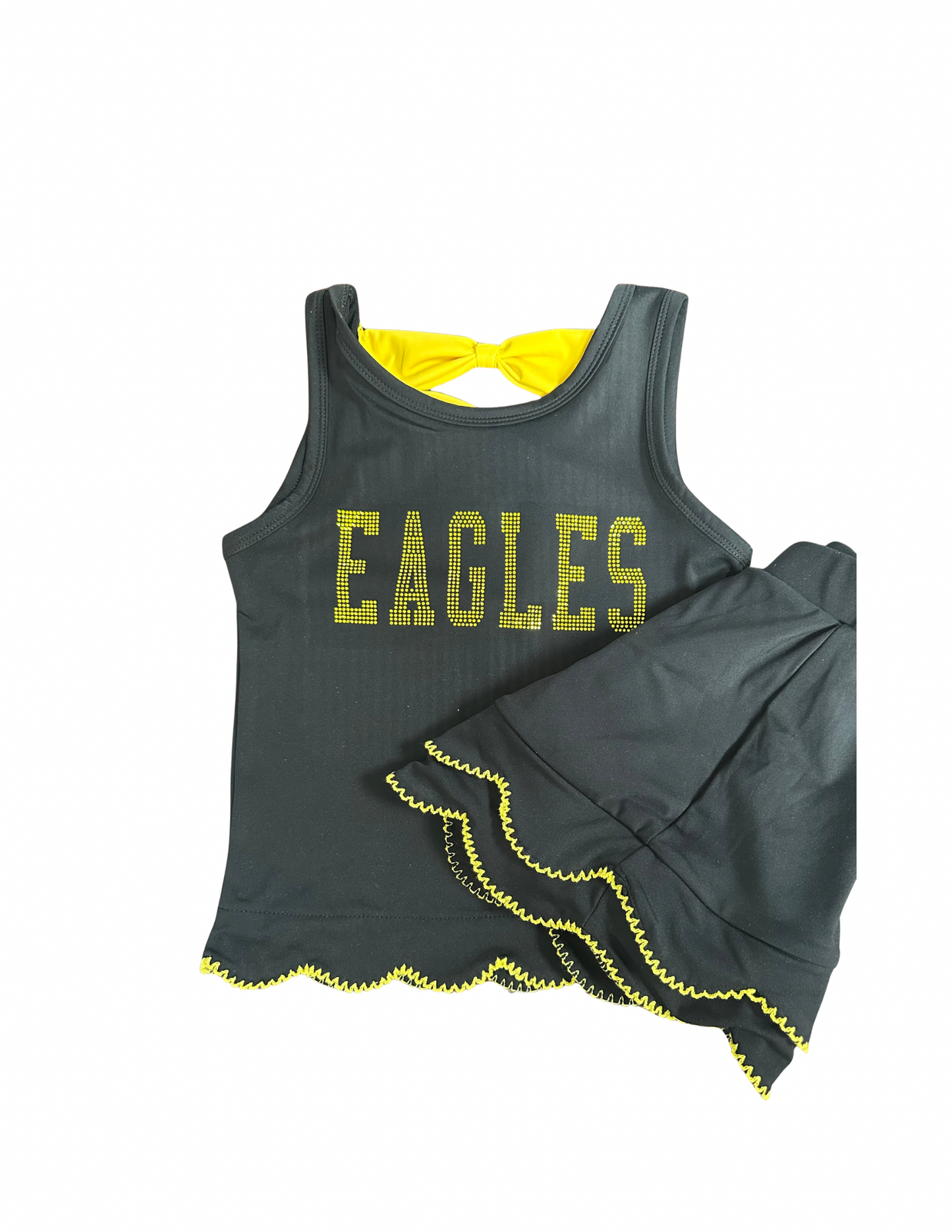 Eagles rhinestone dress or set (pre-order) St. Edward