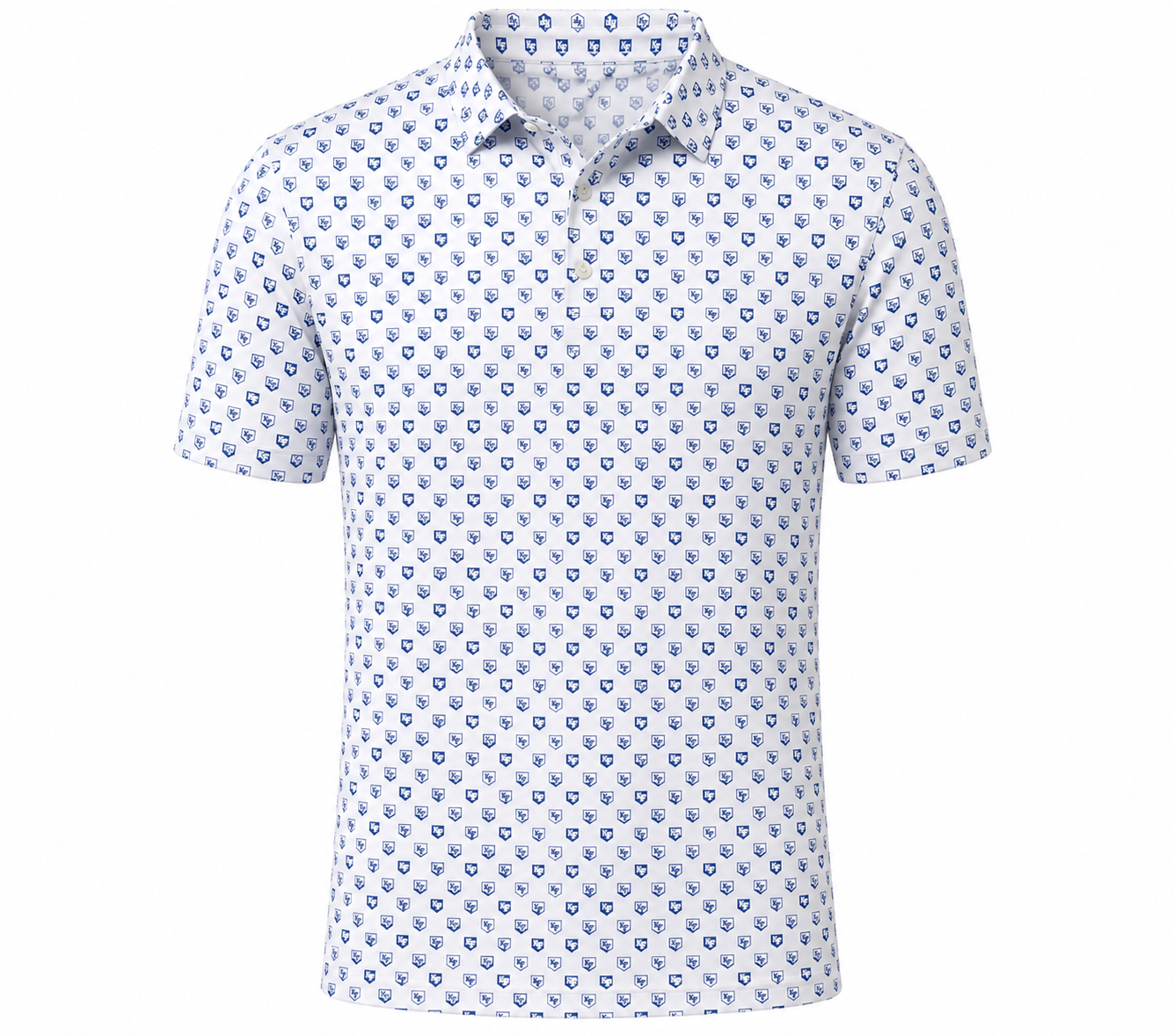Men’s micro shield print polo