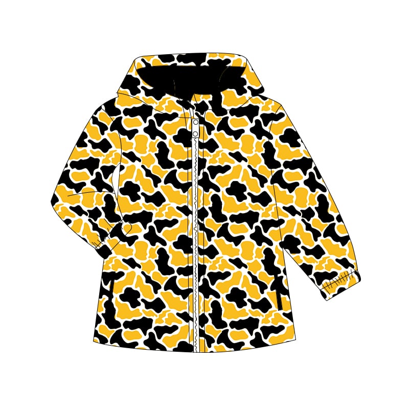 Camo windbreaker