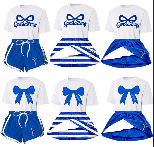 Royal bow cotton T-shirt