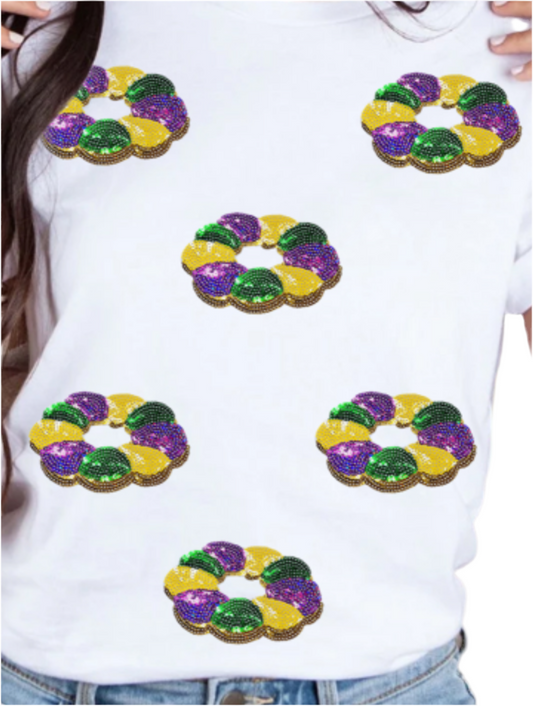 King cake short sleeve