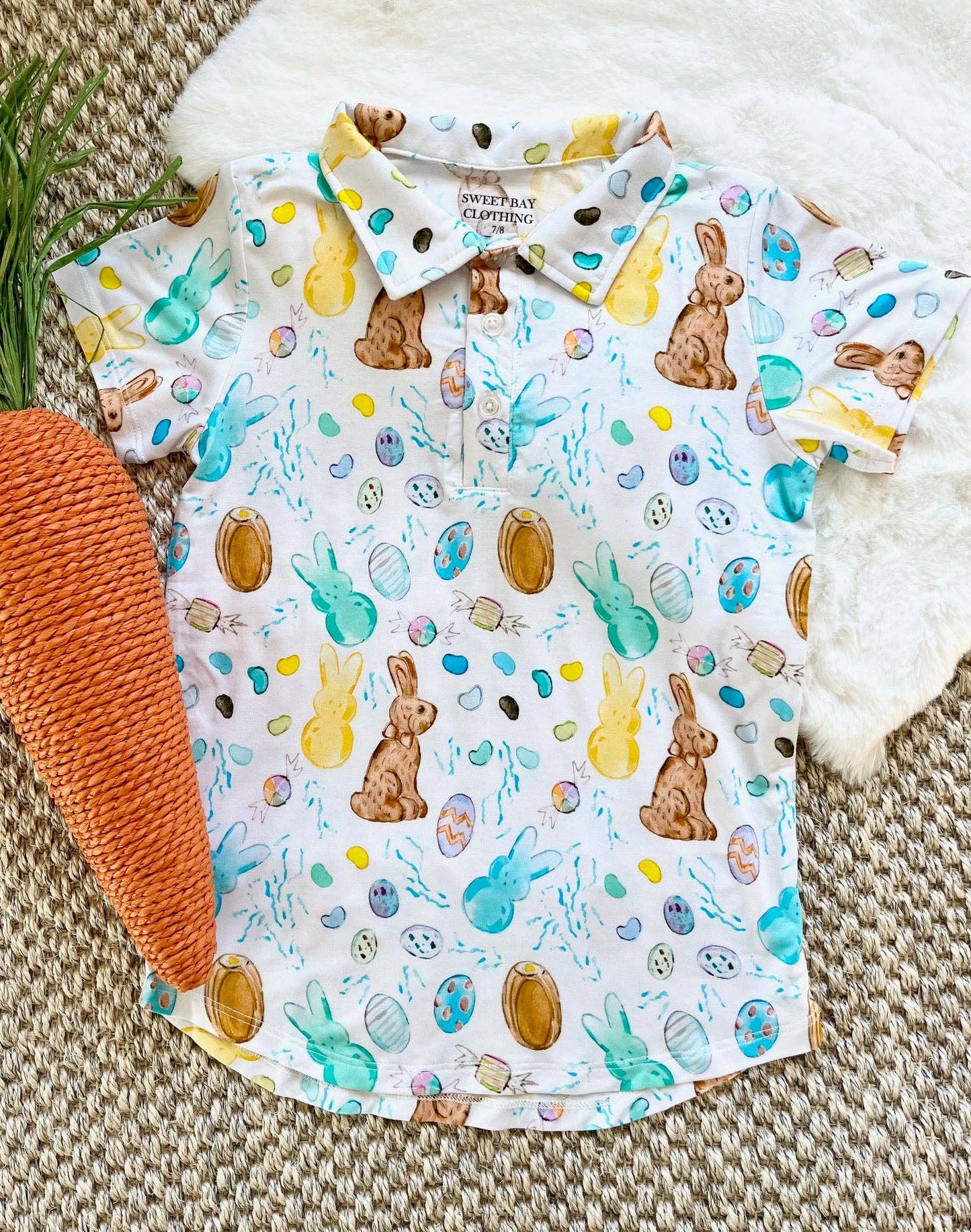 Sweet Bay Easter Candy Polo Shirt