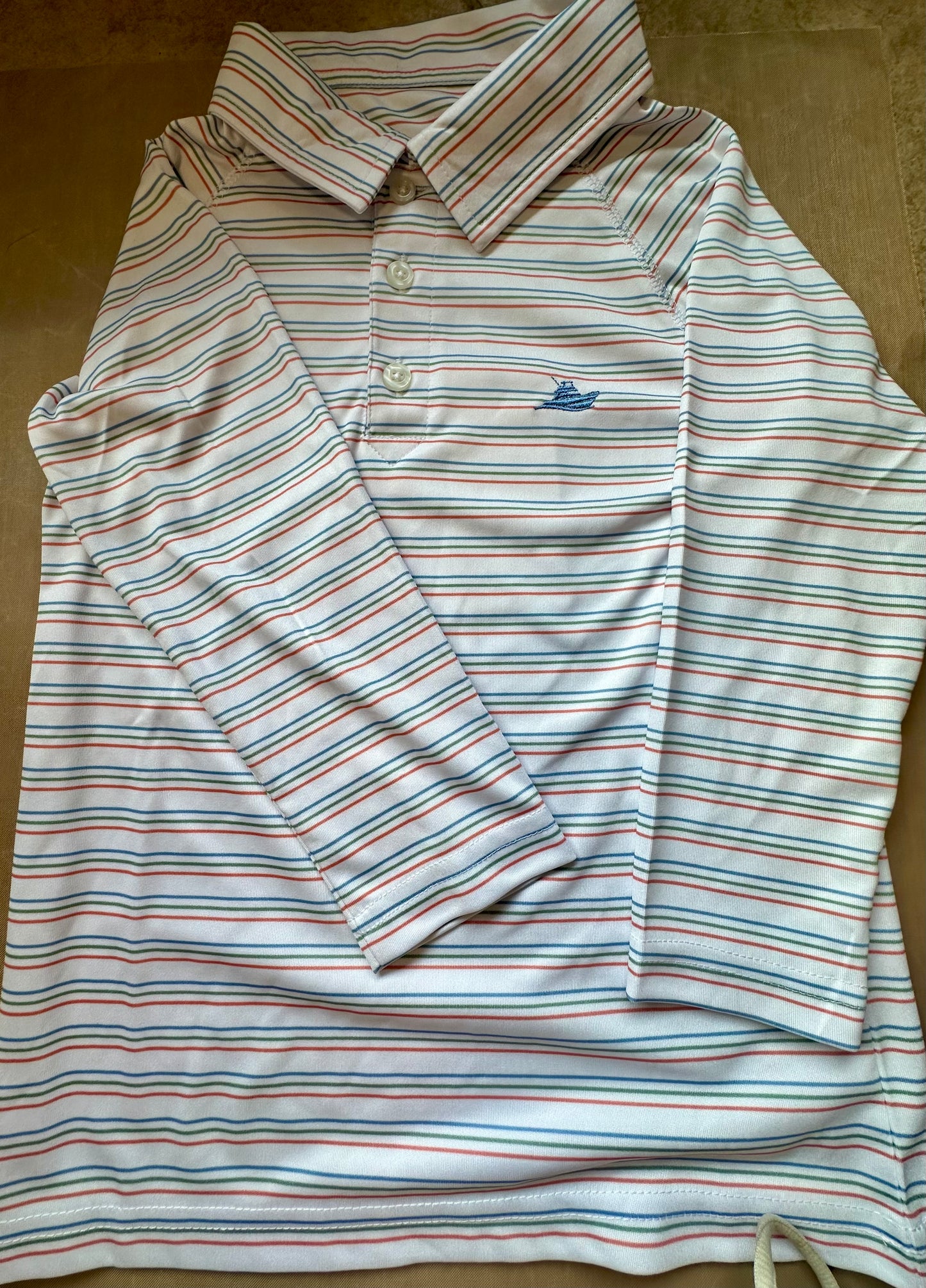 Southbound performance 3/4 sleeve polo