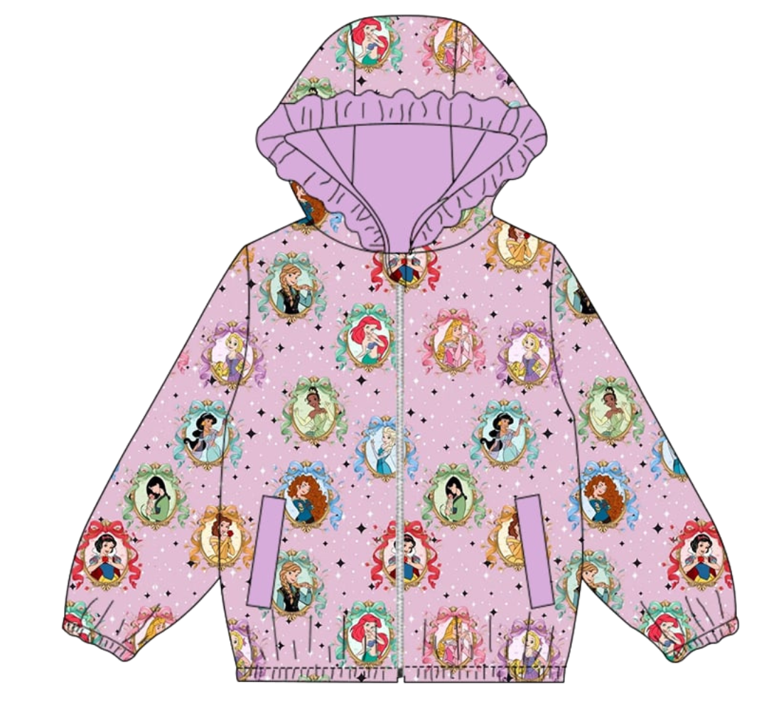 Windbreaker / raincoat mouse and princess