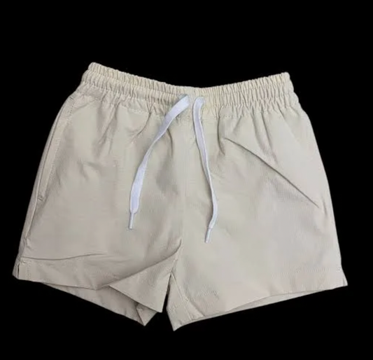 Meripex Stone hybrid drawstring shorts(light woven fabric) quick dry