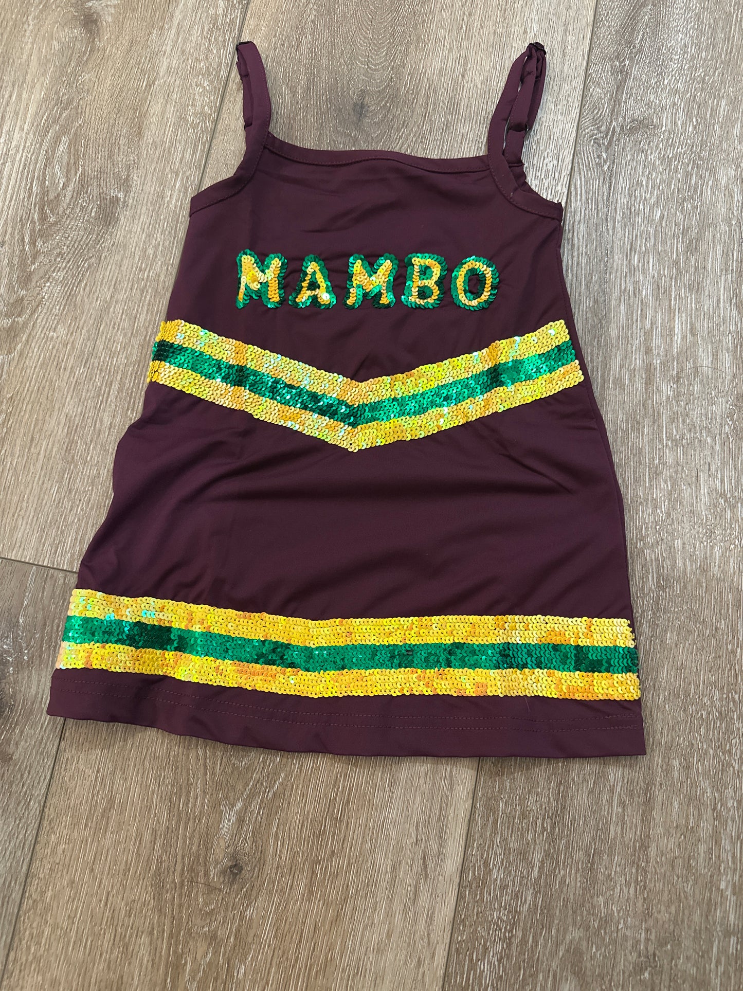 Mambo tank dress (dark purple / merlot)