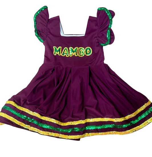 Mambo ruffle sleeve Dress