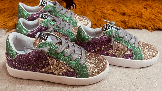 Glitter stars shoes