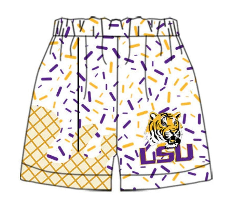 White LSU KIDS & ADULT