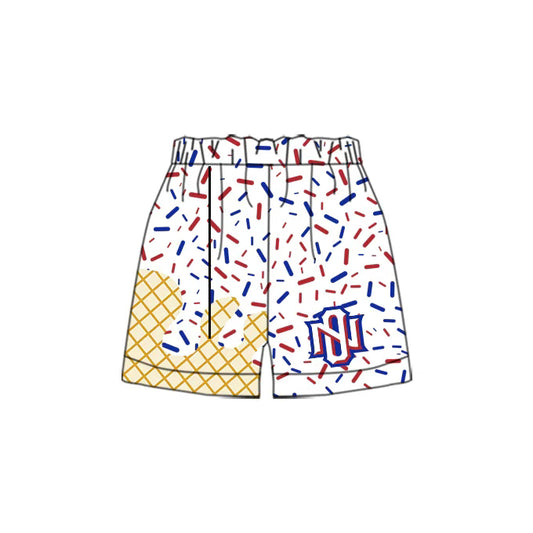 Renegades RED white shorts (size up)
