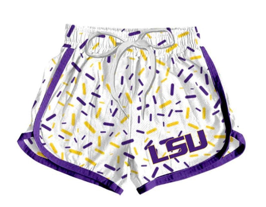 LSU shorts / girls