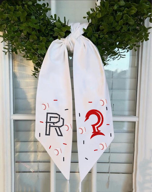 River Ridge Pirates wreath sash baseball or softball