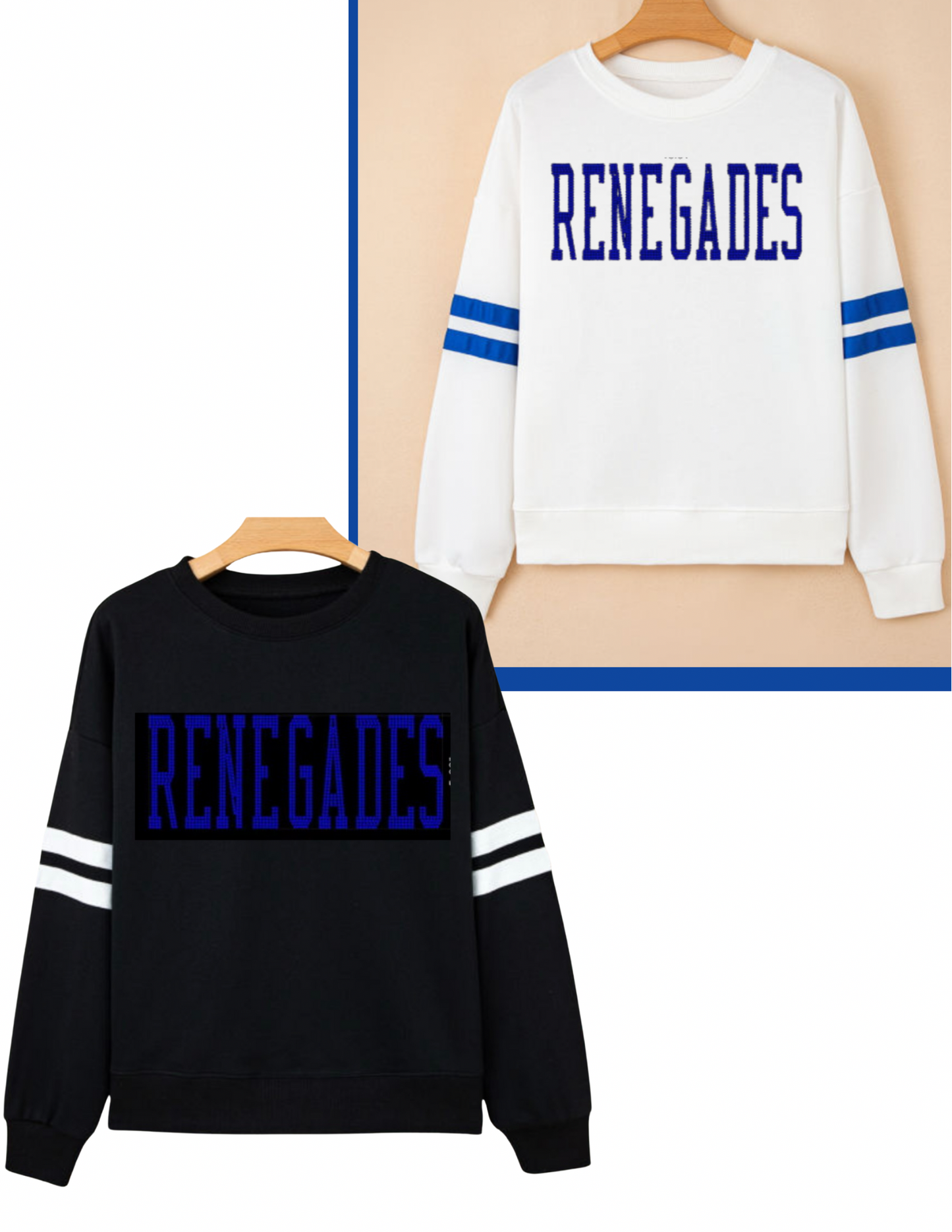 Renegades varsity sweater